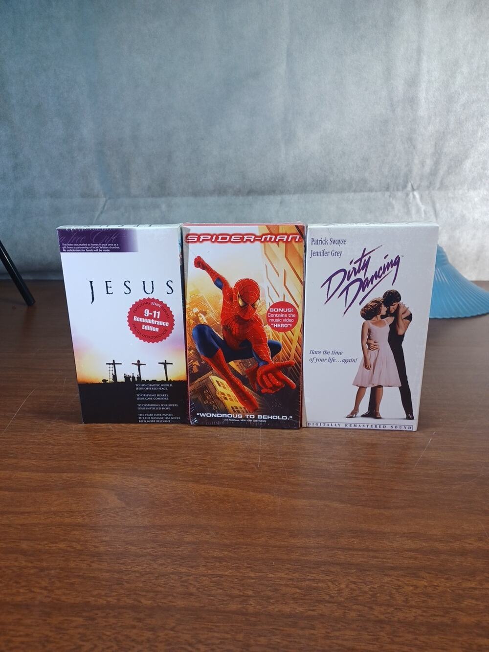 Sealed Vhs Lot Of 3 New Original Packaging Sealed